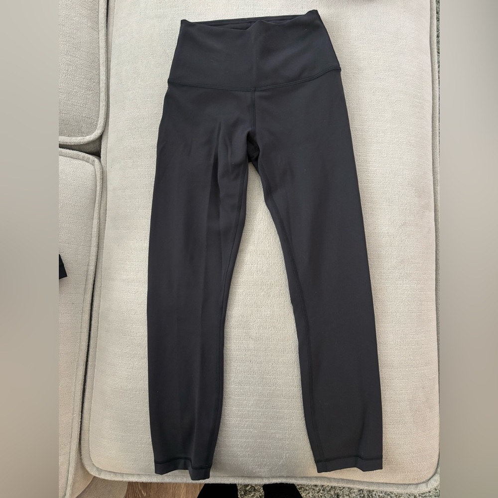 Cropped Black Lululemon Leggings
